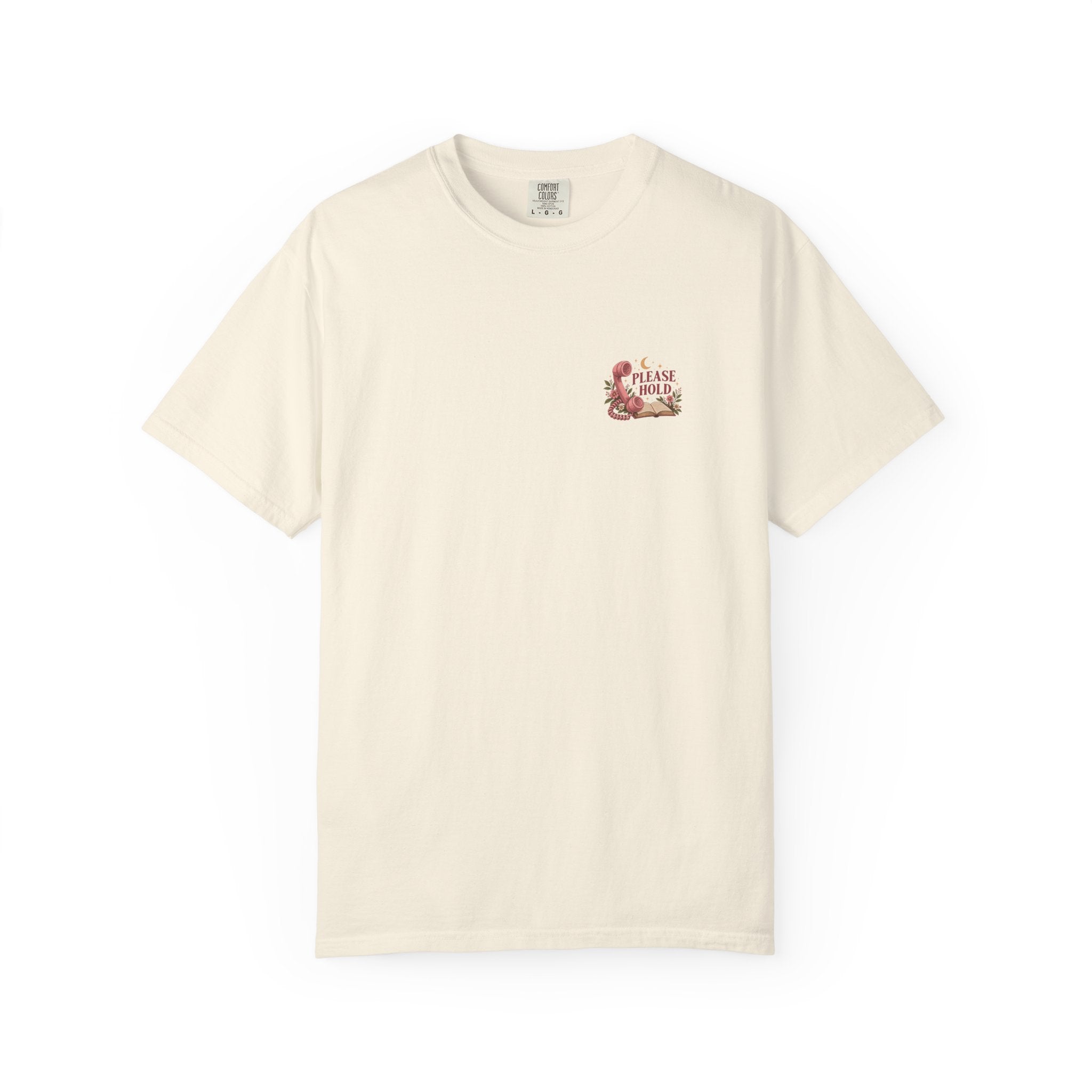 The Please Hold I'm Reading Tee