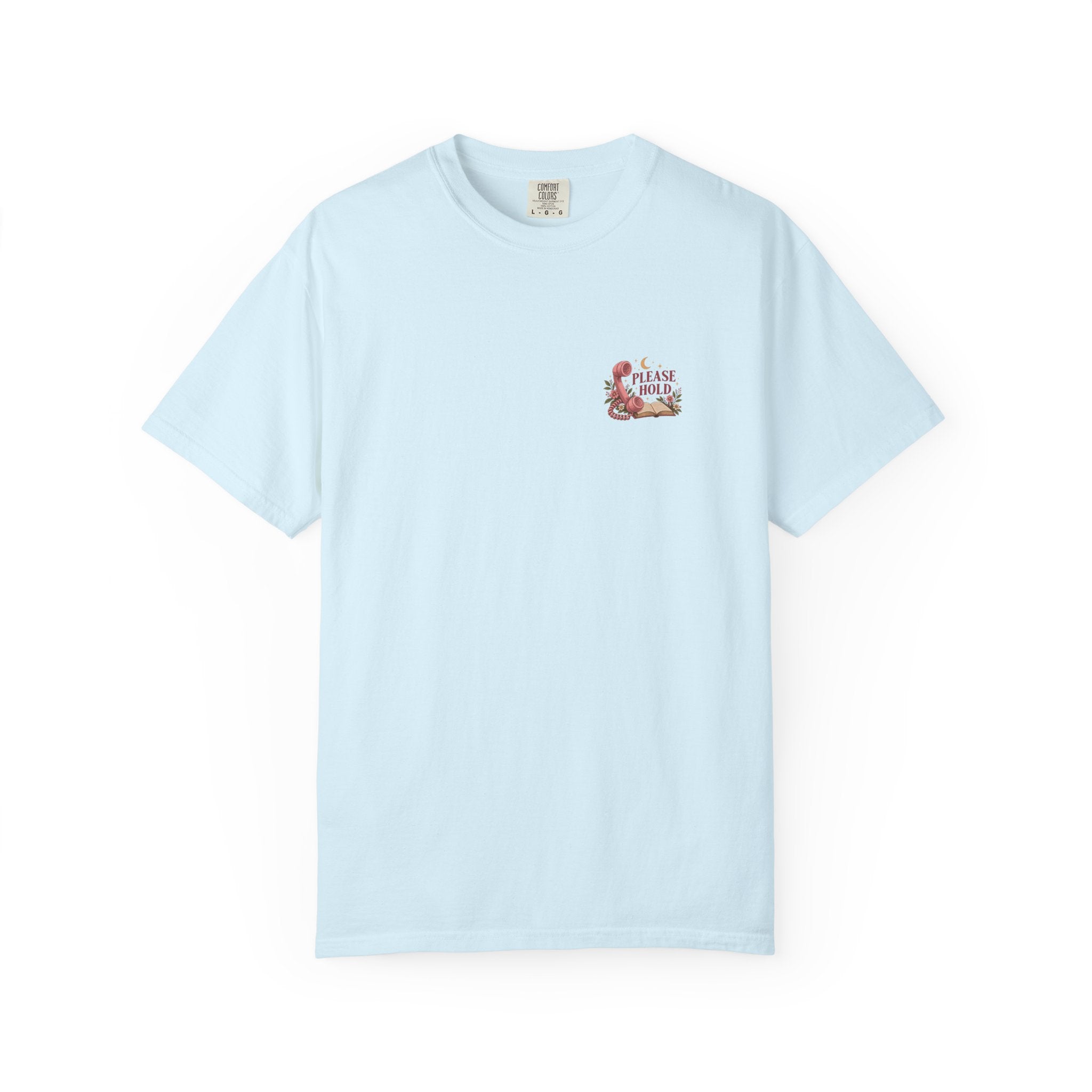 The Please Hold I'm Reading Tee