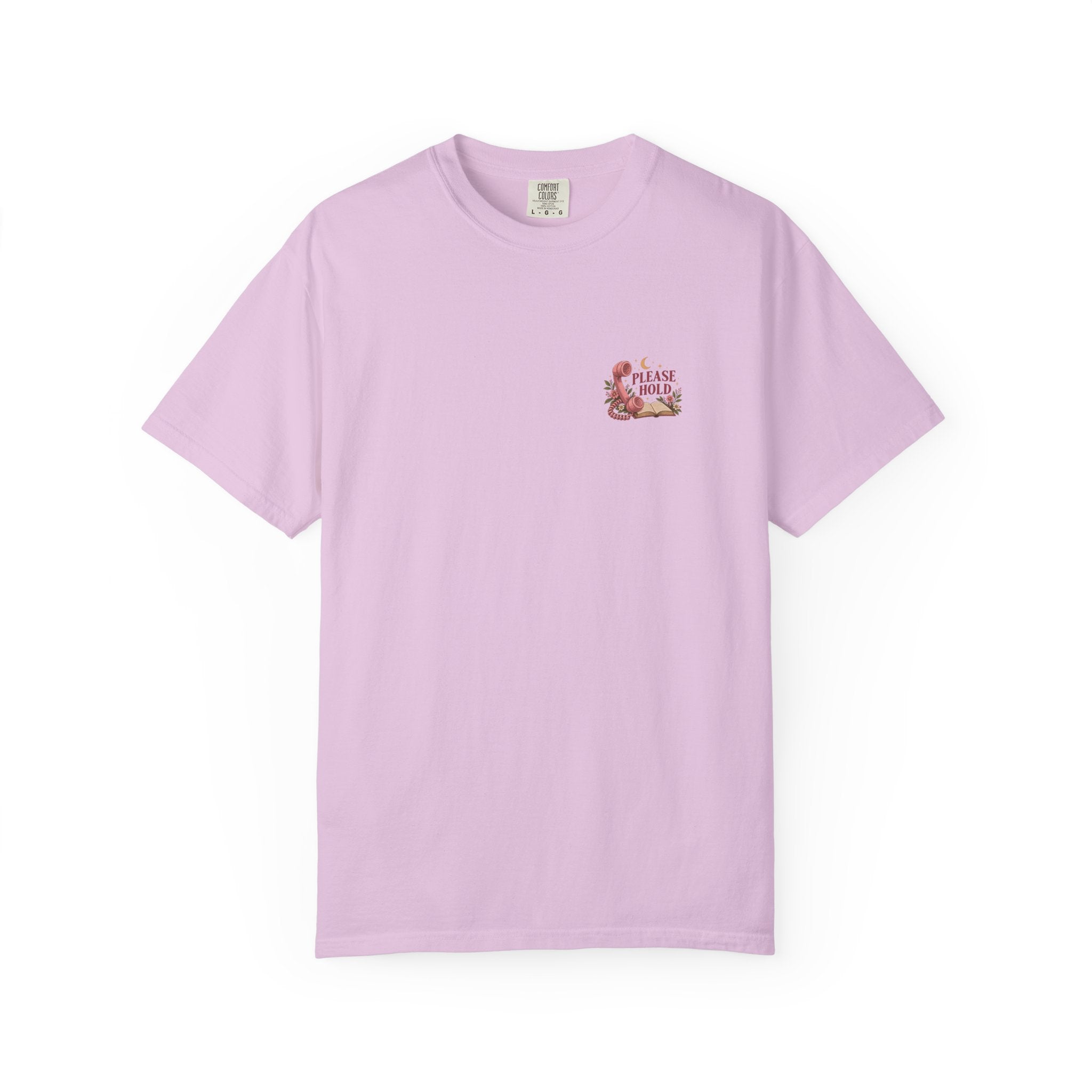 The Please Hold I'm Reading Tee
