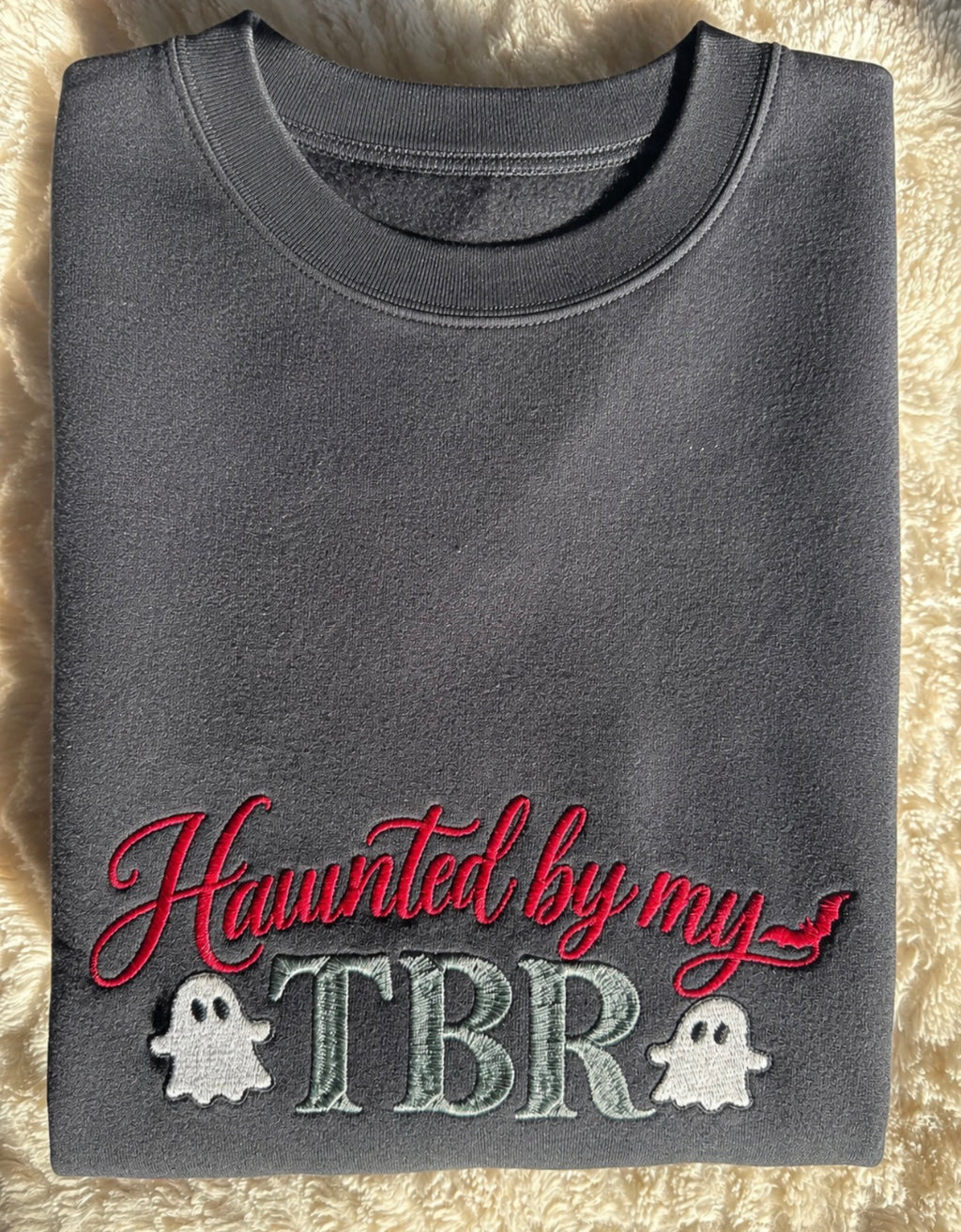 The Haunted by my TBR Crewneck