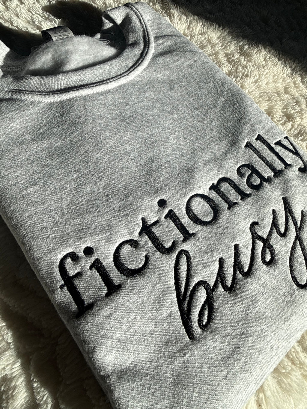 The Fictionally Busy Crewneck