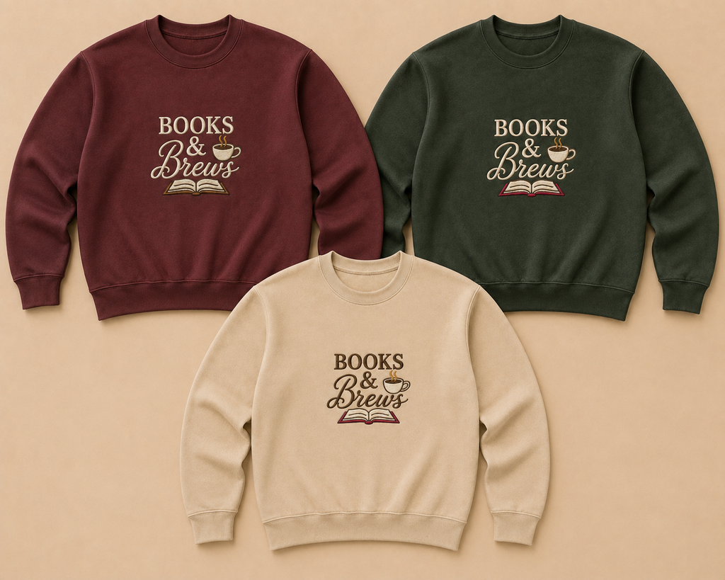 The Books & Brews Crewneck