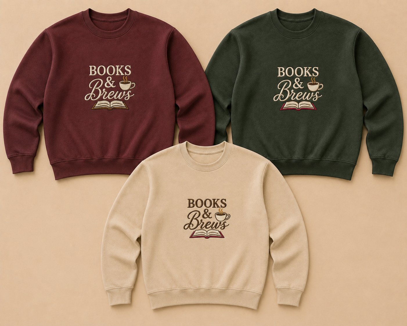 The Books & Brews Crewneck