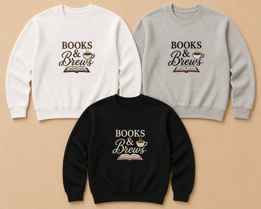The Books & Brews Crewneck