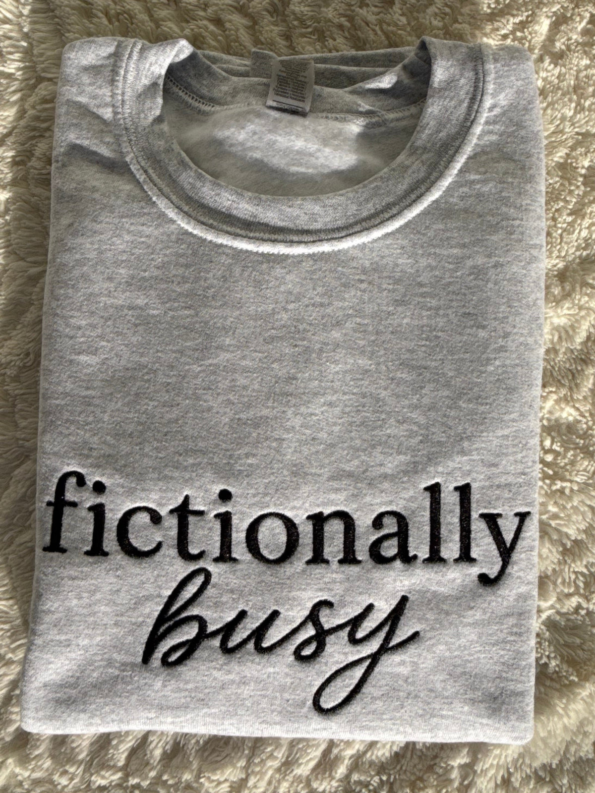 The Fictionally Busy Crewneck