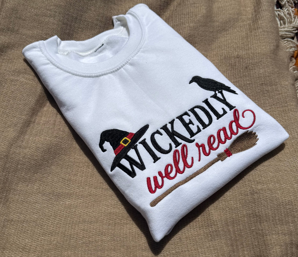 The Wickedly Well Read Crewneck