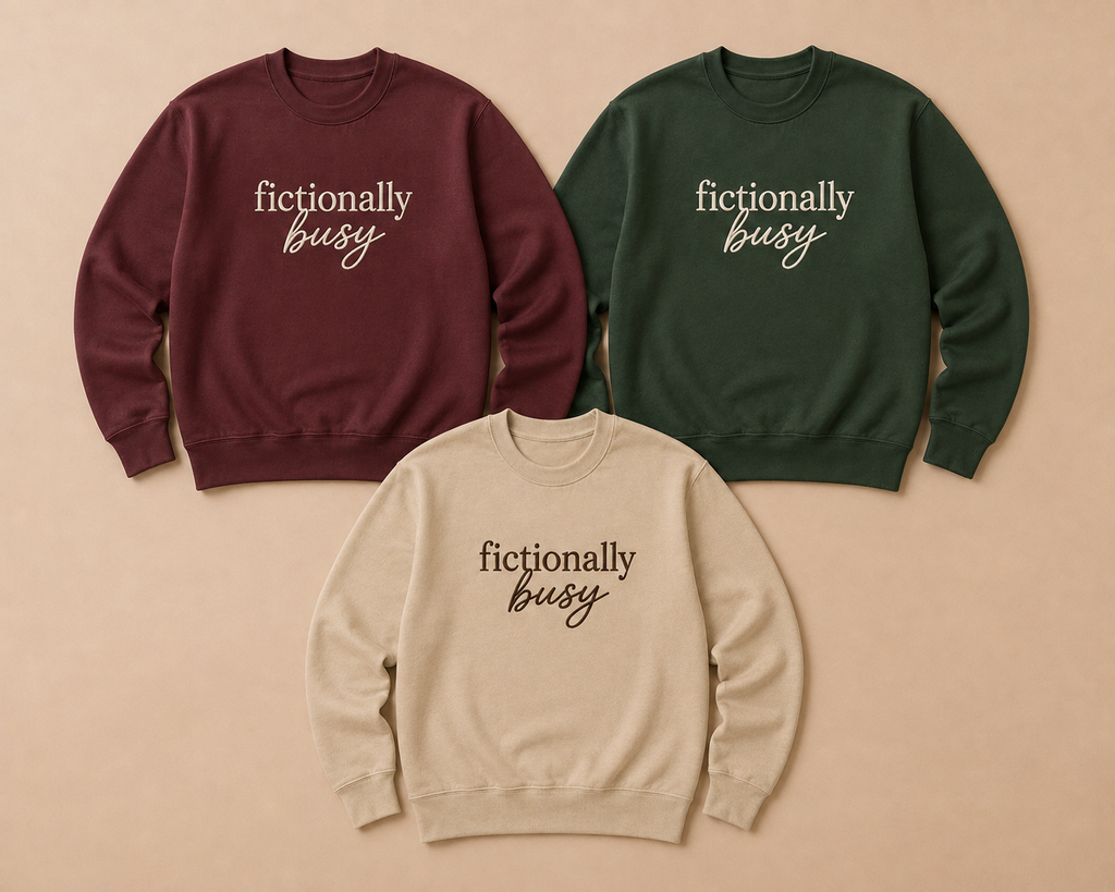 The Fictionally Busy Crewneck