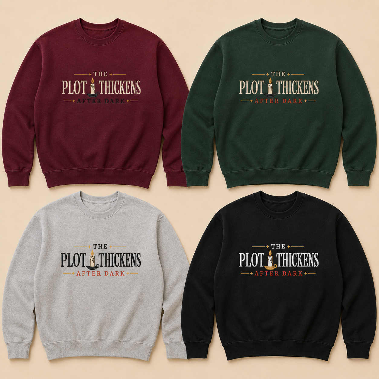 The Plot Thickens Crewneck