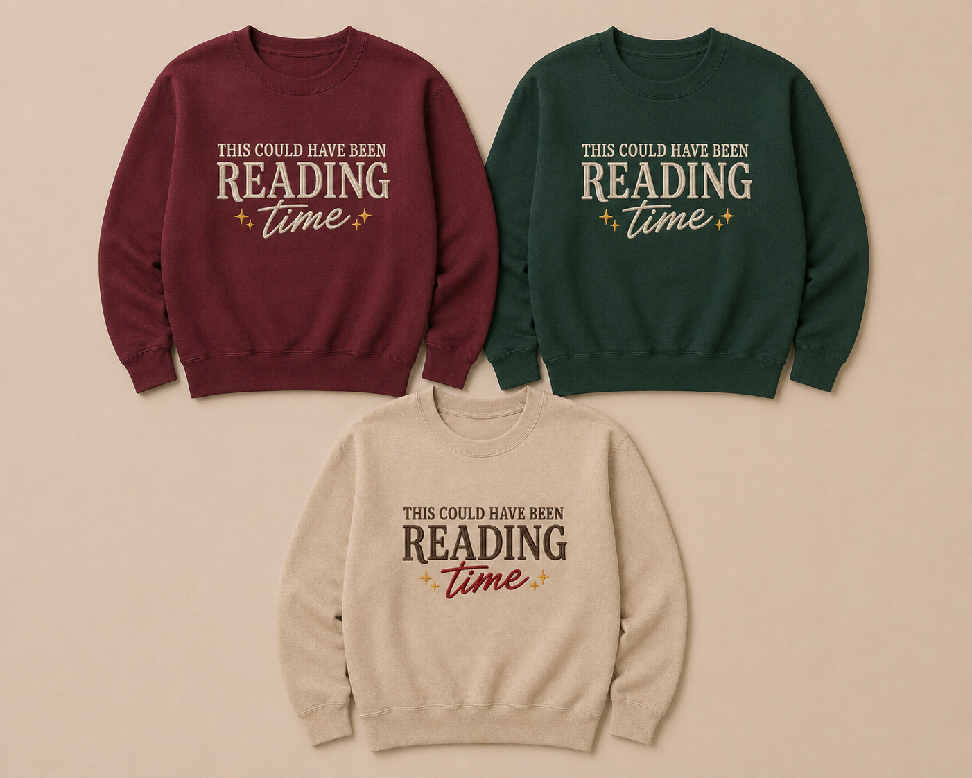 The Could've Been Reading Time Crewneck