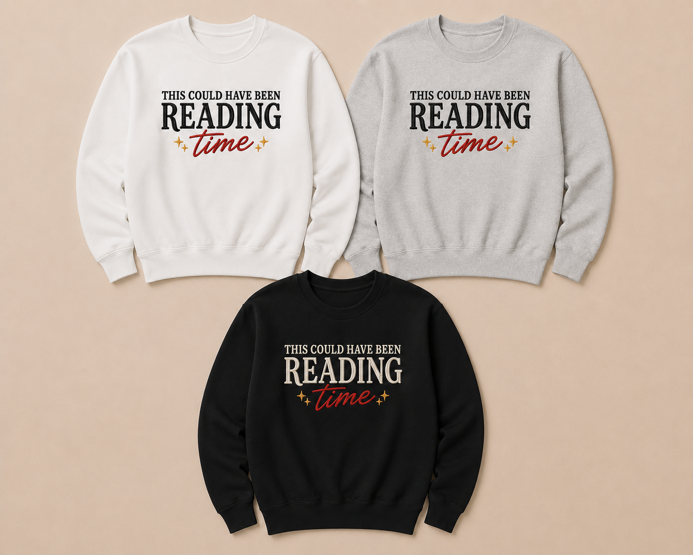 The Could've Been Reading Time Crewneck